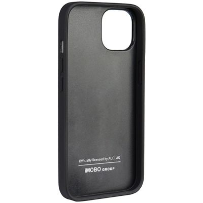 5. Audi Genuine Leather iPhone 14 6.1" black/black hardcase AU-TPUPPCIP14-Q8/D1-BK