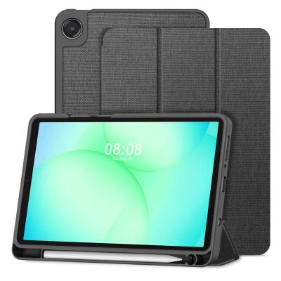 3. Tech-Protect SC Pen Canvas Case for Samsung Galaxy Tab A9 / A11 8.7 X110 / X115 / X133 / X135 - Gray