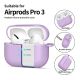 4. Tech-Protect Silicone Hook Case for AirPods Pro - Purple
