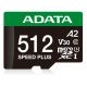 11. Memory Card MEMORY MICRO SDXC 512GB UHS-I ADATA UD512GUI3V30A2SP-RA1