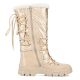 18. Rieker W RKR640 waterproof high snow boots, beige