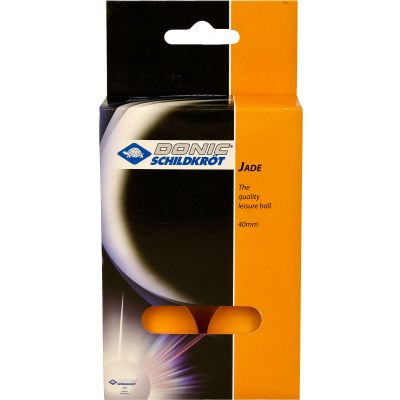 3. Donic Jade Table Tennis Balls 6 pcs. Orange