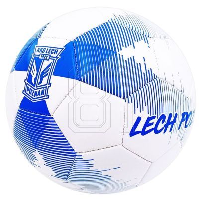 3. Lech Poznań White and Blue Coat of Arms Ball