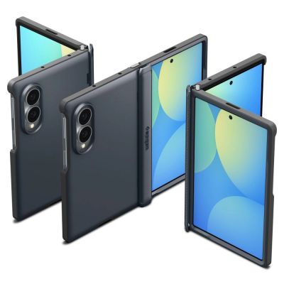 4. Spigen Slim Armor Pro Magsafe Case for Samsung Galaxy Z Fold 8 - Dark Gray