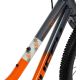 5. Huffy Literide Alu 20” Orange Graphite Bike (23205W)