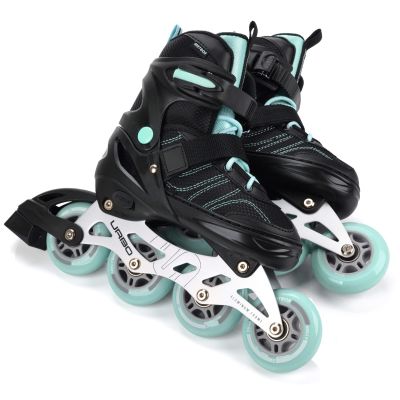 10. Meteor M 34-37 Urbo Roller Skates Black/Mint