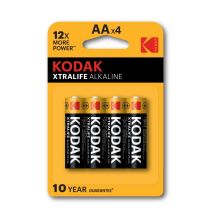 KODAK XTRALIFE ALK.LR6 ALKALINE BATTERIES BLISTER [SET=4PCS]