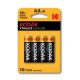 KODAK XTRALIFE ALK.LR6 ALKALINE BATTERIES BLISTER [SET=4PCS]