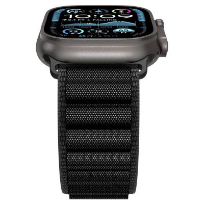 7. Strap Spigen WBF1 Strap for Apple Watch 44 / 45 / 46 / 49 mm - Black