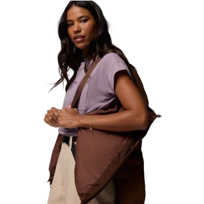 4. Columbia Amaze Puff Hooded Jacket 2133714256 Brown L