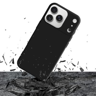 7. 3mk Matt Case Pro for Apple iPhone 17 Pro Max - Matte Black
