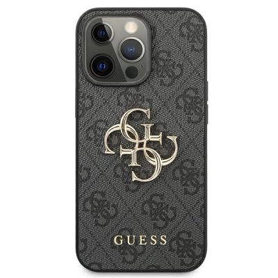 3. Guess GUHCP13L4GMGGR iPhone 13 Pro / 13 6.1" grey/grey hardcase 4G Big Metal Logo