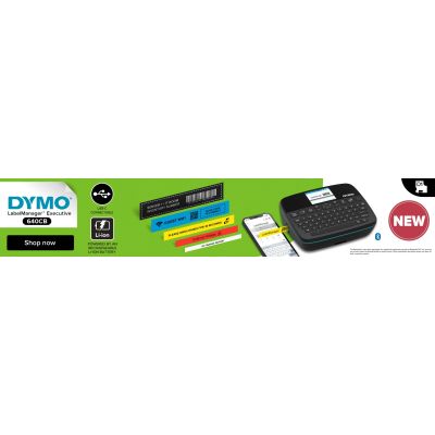 5. DYMO LabelManager 640CB 6/9/12/19/24mm D1 Qwerty Tape