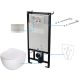 6-in-1 concealed toilet set