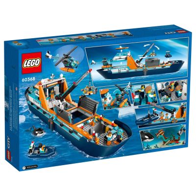 13. LEGO City 60368 Arctic Explorer Boat