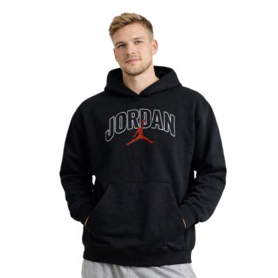 4. Air Jordan Brooklyn Fleece Men's Hoodie Black - IB7241-010