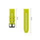 4. Tech-Protect Silicone Strap for Garmin Fenix 5 / 6 / 6 Pro / 7 / 8 / 8 Pro / E / 9 / 9 Pro (47 mm) – Lime Green