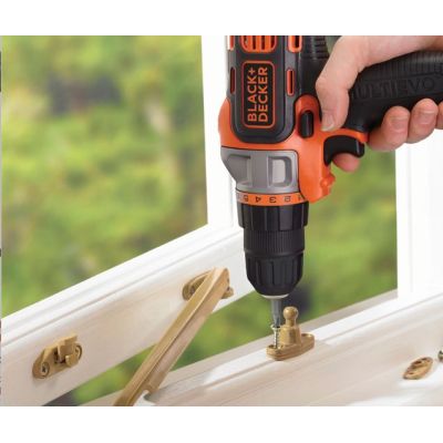 8. Black & Decker MT218KB 800 RPM Drill Black, Orange 1.46 kg