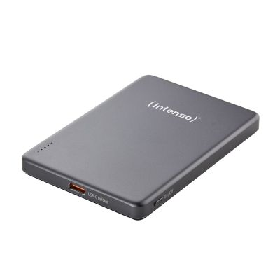7. Intenso Magnetic Wireless Power Bank 5000 mAh Gray USB-C