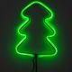 11. NEON CHRISTMAS TREE GREEN 87 LED BATTERY-OPERATED 16x91CM LUCA