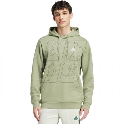 2. adidas Essentials Fleece Hoodie M JJ4662