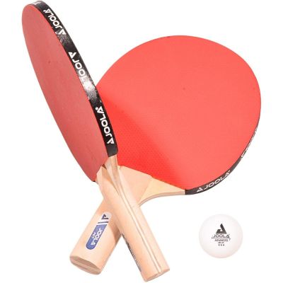 17. JOOLA TABLE TENNIS SET IN BAG 14 RACKETS 30 BALLS