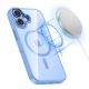 4. Tech-Protect MagMat MagSafe Case for iPhone 17 - Transparent Blue