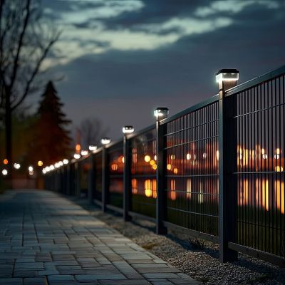 5. GREENBLUE LED SOLAR LAMP FOR POST. 100X100MM, ENVELOPE CANOPY, 3200K GB128 WW