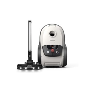 27. Philips Performer LED 8000 Series bagged vacuum cleaner with TriActive technology, model XD8142/12, 900W power