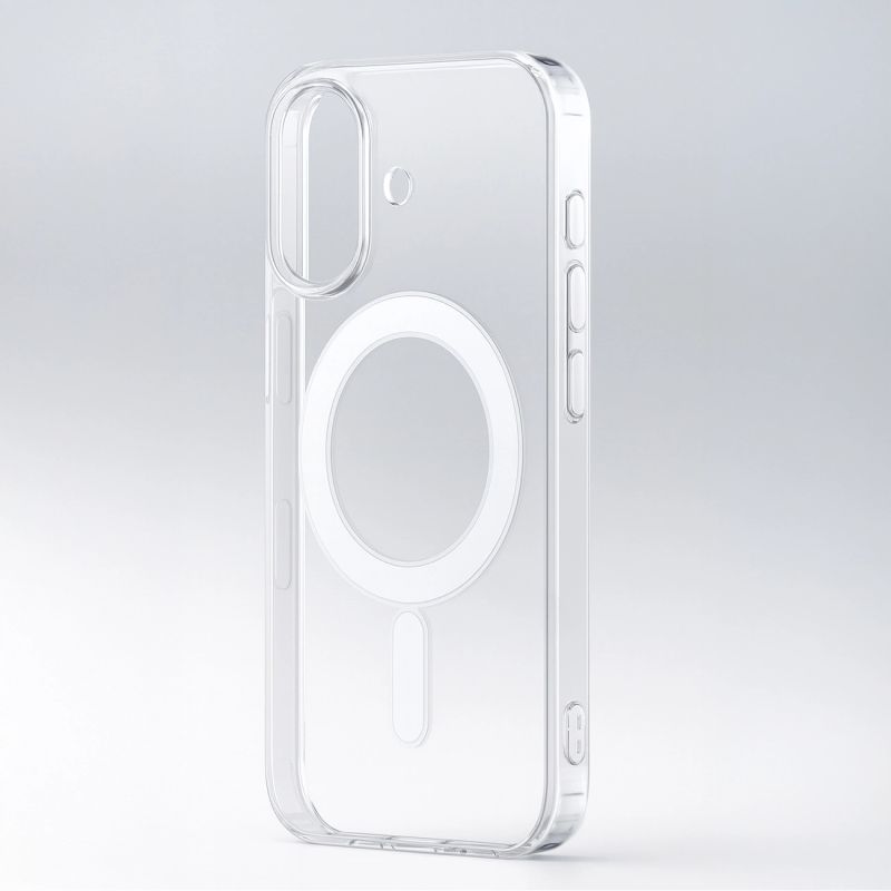6. Ultra Clear Case for Samsung Galaxy S26 Compatible with MagSafe - Transparent