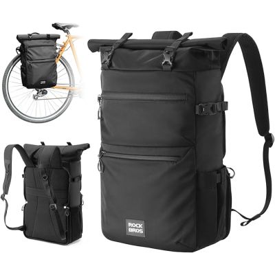Rockbros multifunctional bag/backpack black 11-16l