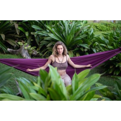 4. Ticket To The Moon Compact Plum Hammock