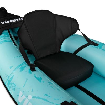 9. VIRTUFIT KAYAK 335 – TURQUOISE – WITH KAYAK SEATS AND CARRY BAG