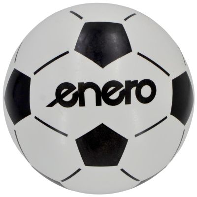 VINYL SOCCER BALL LADYBUG BLACK AND WHITE 23CM 85G ENERO