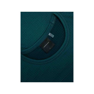 4. Women's PEAK PERFORMANCE W Trail Polartec Power Grid Crew Sweatshirt, Green