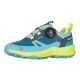 7. Trollkids Trollfjord Hiker Low XT Waterproof Shoes Harbor Blue/Spring Leaf/Aquamarine Mist