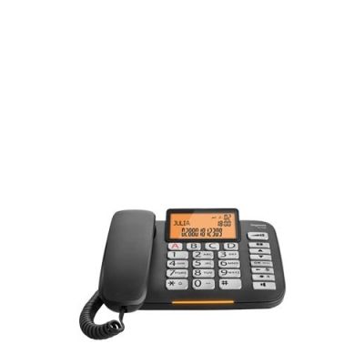 9. Gigaset DL580 corded telephone with number display