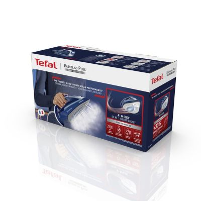 4. Tefal EasyGliss Plus FV5735 iron Dry and steam iron Durilium soleplate 2500 W Blue, White
