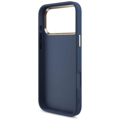 7. Guess 4G Big 4G Classic Logo Case for iPhone 18 Pro Max / 17 Pro Max - Blue and Gold