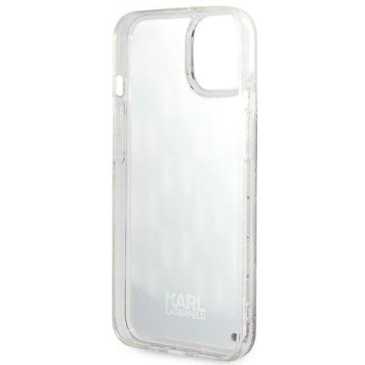 7. Karl Lagerfeld KLHCP14SLMNMK iPhone 14 6.1 "hardcase black / black Liquid Glitter Monogram