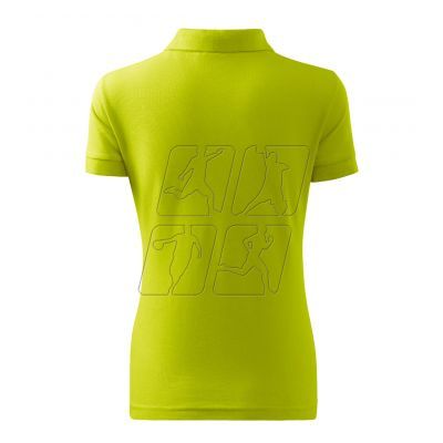 2. Malfini Cotton W MLI-21362 polo shirt lime