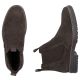 5. Men's brown insulated leather Chelsea boots Rieker 33180-28