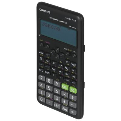 8. CASIO FX-82ESPLUS-2 SCIENTIFIC CALCULATOR, 252 FUNCTIONS, 77X162MM, BLACK BOX