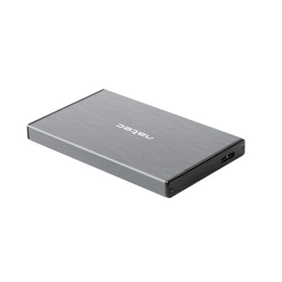 4. NATEC Rhino Go NKZ-1281 Hard Drive Case (2.5"; USB 3.0; Aluminum; Gray)