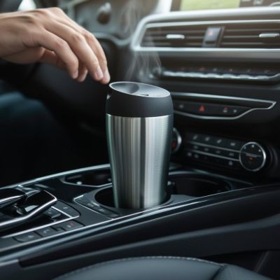 8. THERMAL TRAVEL MUG 350ML EXCELLENT HOUSEWARE