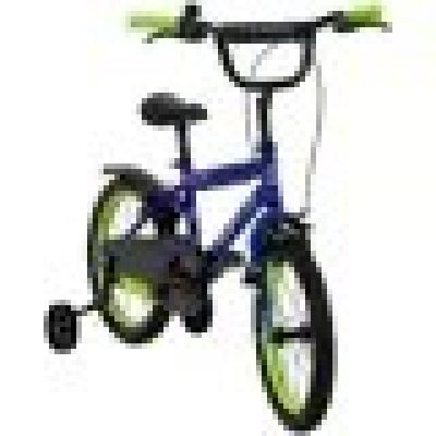 5. Huffy Pro Thunder 16" Blue-Green Bike (21625W)