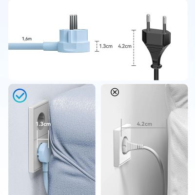 7. Orico PDC25 25W 6in1 Power Strip 2x AC + 2x USB-A + 2x USB-C - Blue