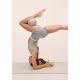 2. CASALL Women's Sublime Folded Hotpants Training Leggings, Gray
