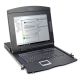 10. Digitus Modular Console with 17” (43.2 cm) TFT Monitor, 8-Port KVM Switch & Touchpad, US Keyboard