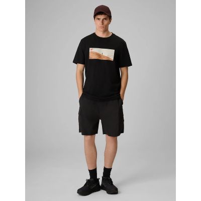 4. Men's regular printed T-shirt 4F 4FRSS26TTSHM4236-20S